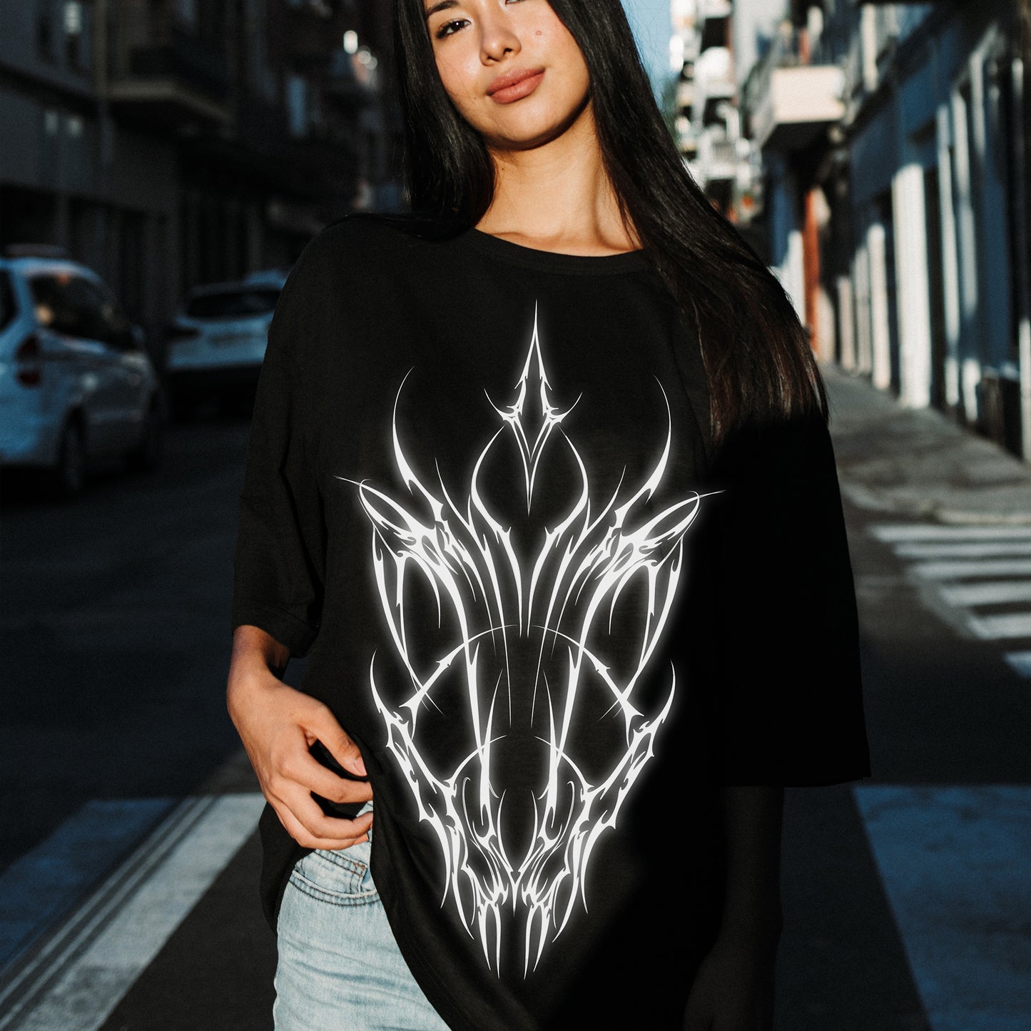 D.CAPATAZ VIRES CORPIS 2 BLACK T-SHIRT